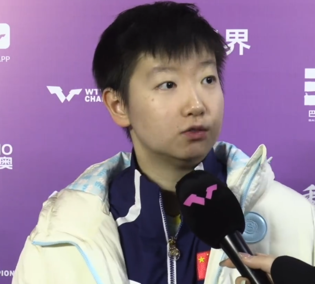 江南体育在线-孙颖莎3-0朱芊曦WTT官方采访!回应二三局胶着,谈目标很谦逊!